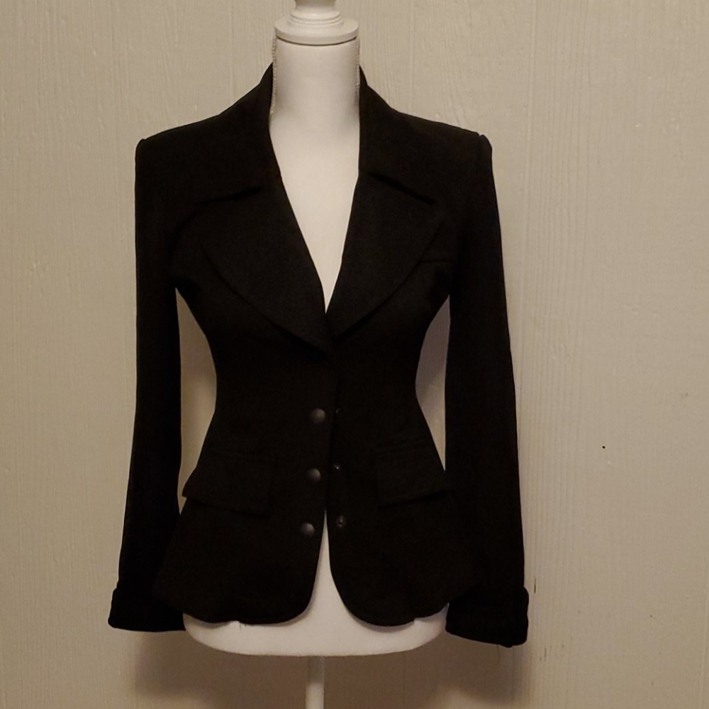 Black Tailored Women’s Blazer Jacket